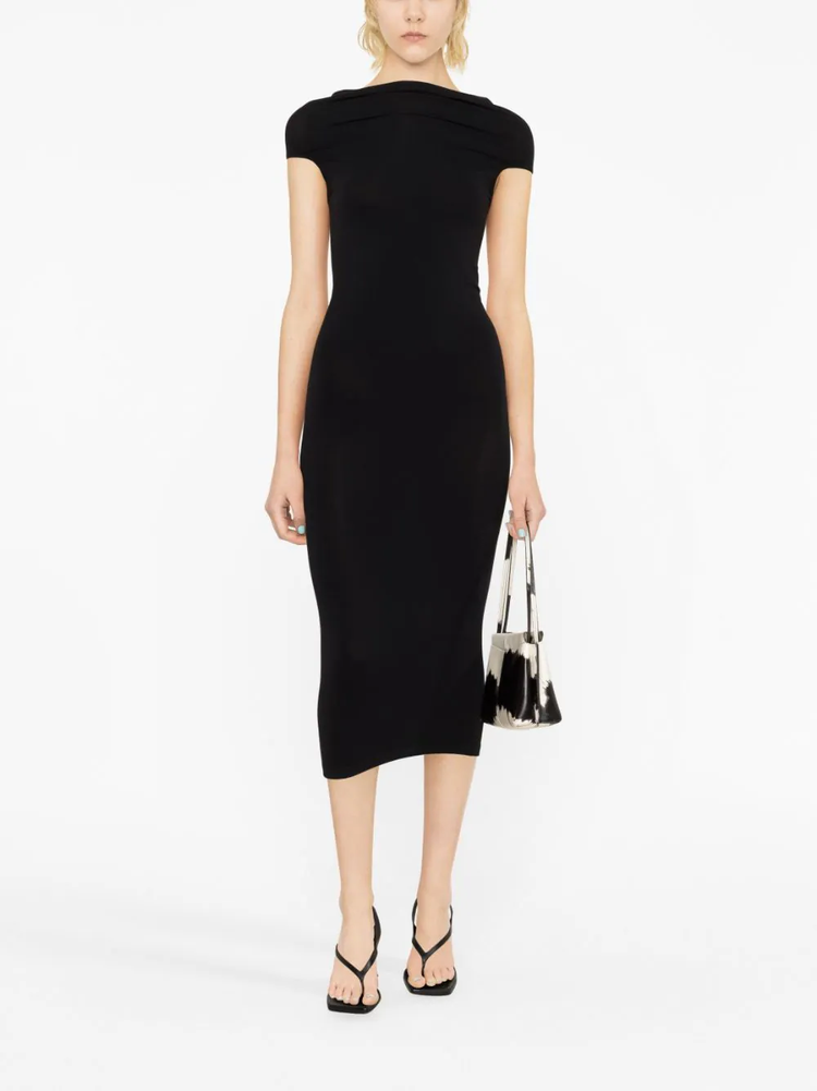 Fatal cut-out midi dress