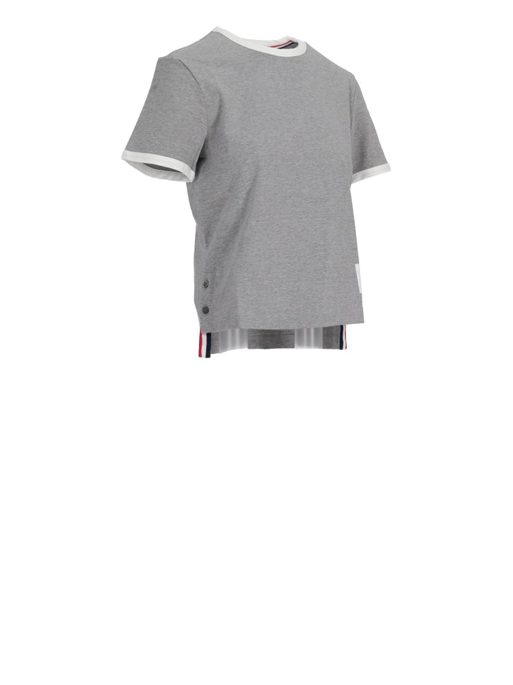 SHORT SLEEVE RINGER TEE IN MEDIUM WEIGHT JERSEY