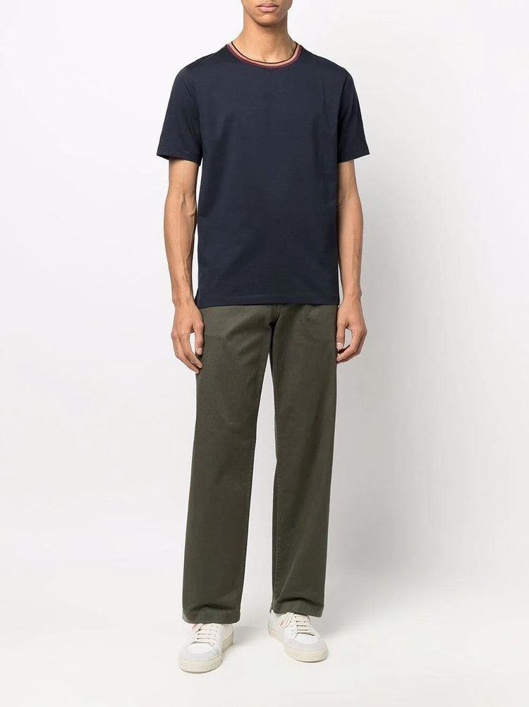 PAUL SMITH contrast-trim T-shirt