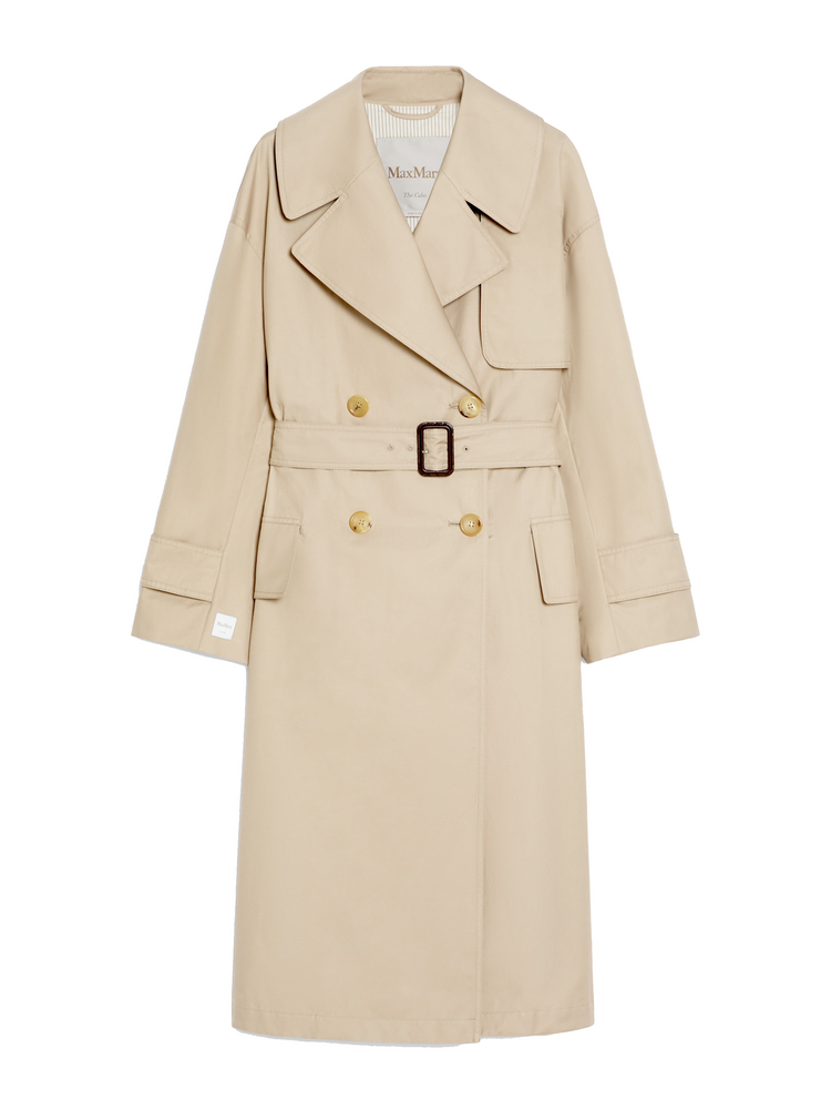 MTrench double-breasted trench coat in water-repellent twill