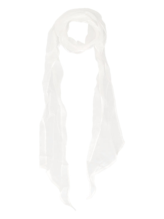 LA ROSE white scarf