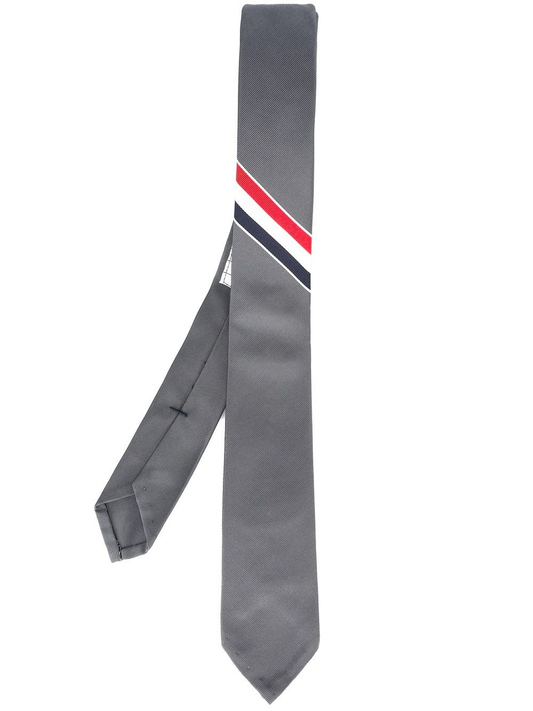 CLASSIC TIE IN SILK COTTON RWB JACQUARD