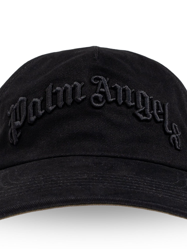 logo-embroidered baseball cap