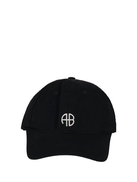 JEREMY BASEBALL CAP AB - BLACK DENIM