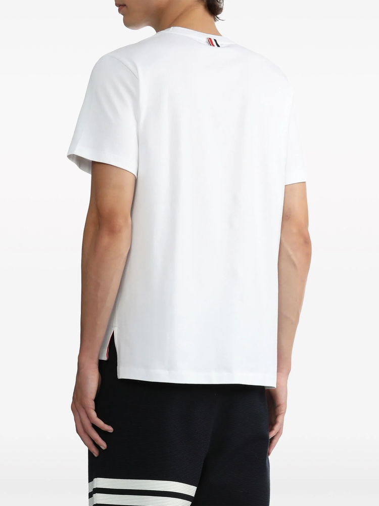 logo-patch short-sleeved T-shirt