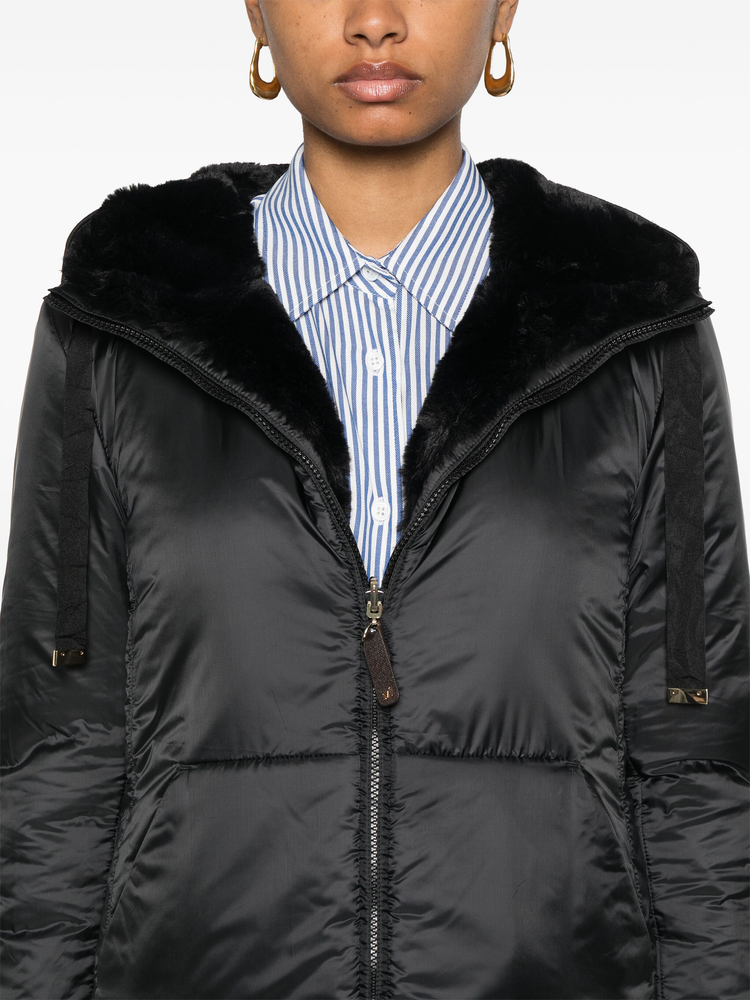 Flinn zipped hooded jacket