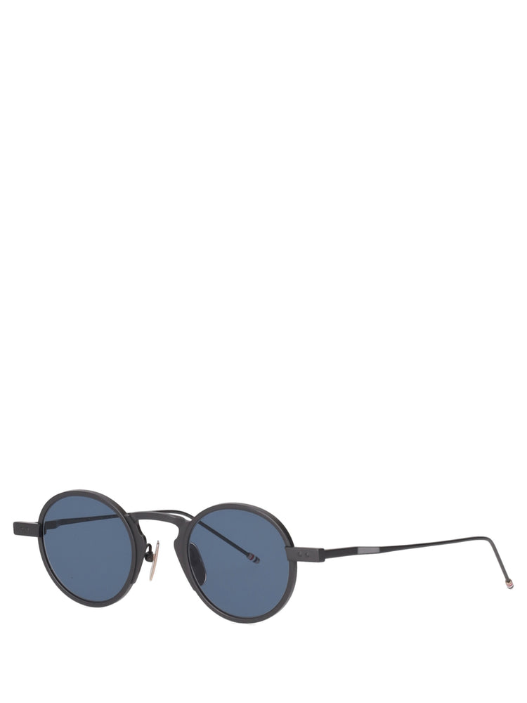 Acetate round sunglasses