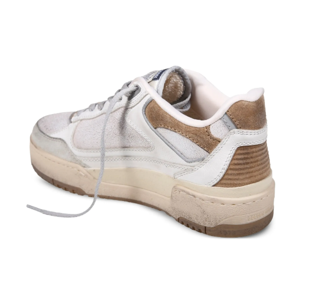 FORTY TWO LEATHER UPPER SUEDE TOE HEEL AND SPUR NYLON TONGUE RUBBER STAR