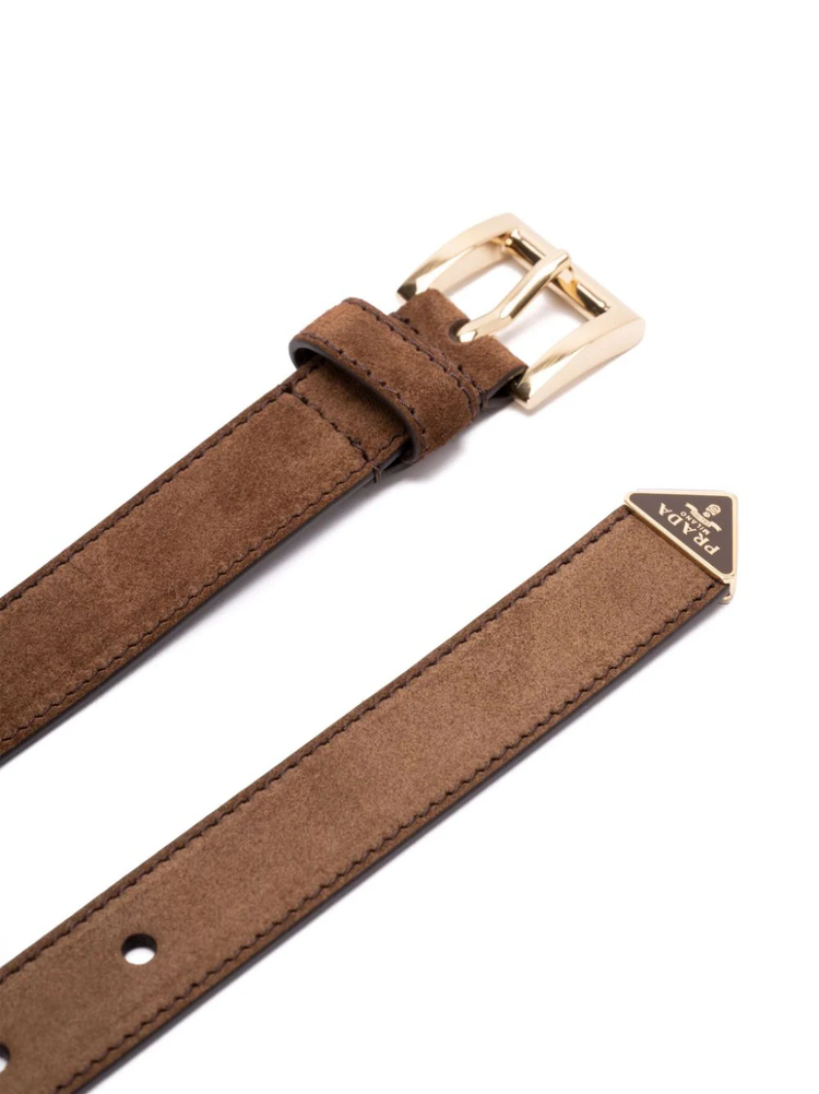 saffiano leather belt