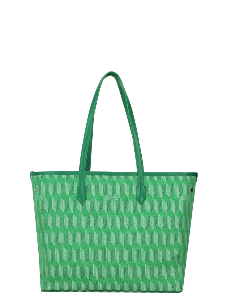TOTE CALF/COATED CANVAS