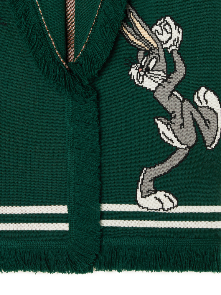 BUGS BUNNY&SYLVESTER CARD. EVERGREEN/MUL