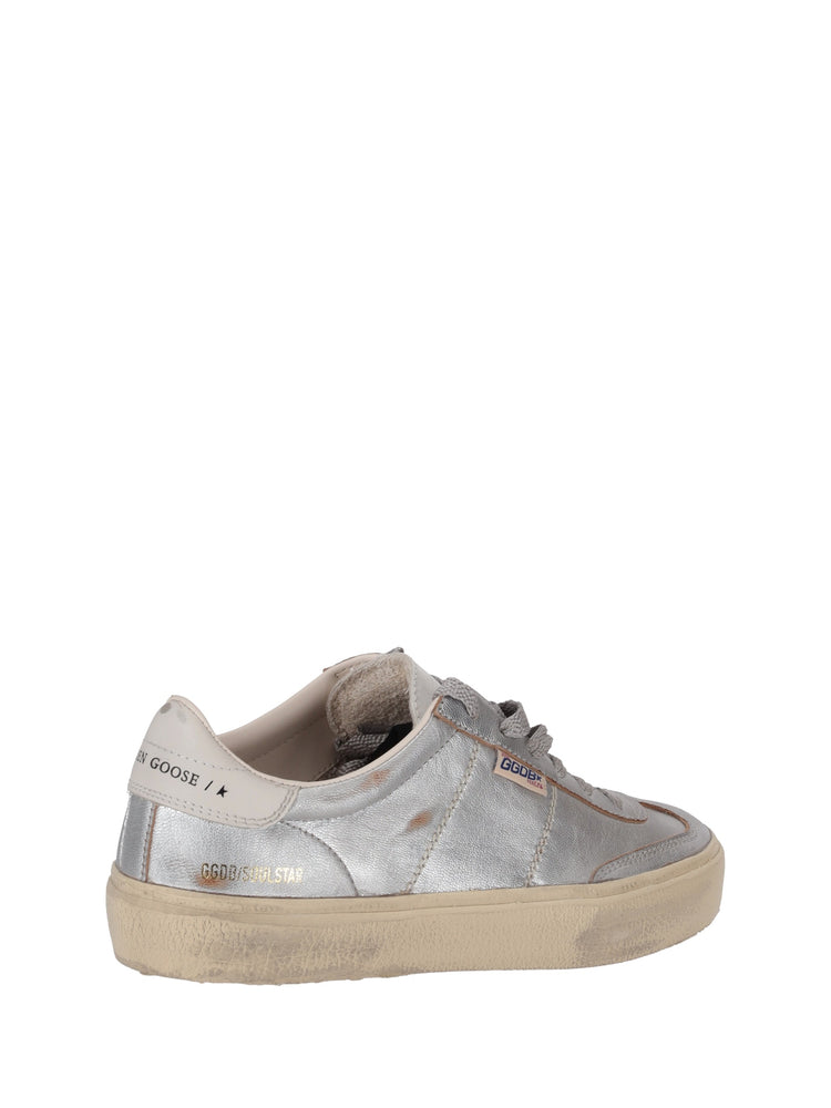 SOUL-STAR LAMINATED UPPER TOE AND TONGUE LEATHER HEEL