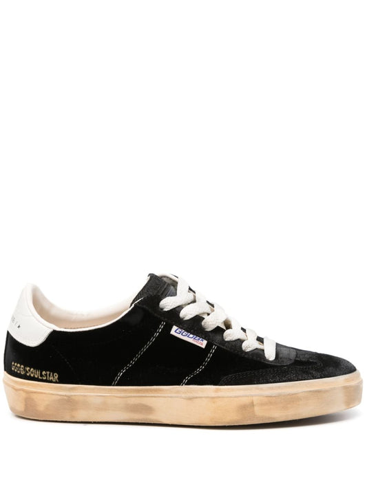 Soul-Star velvet sneakers