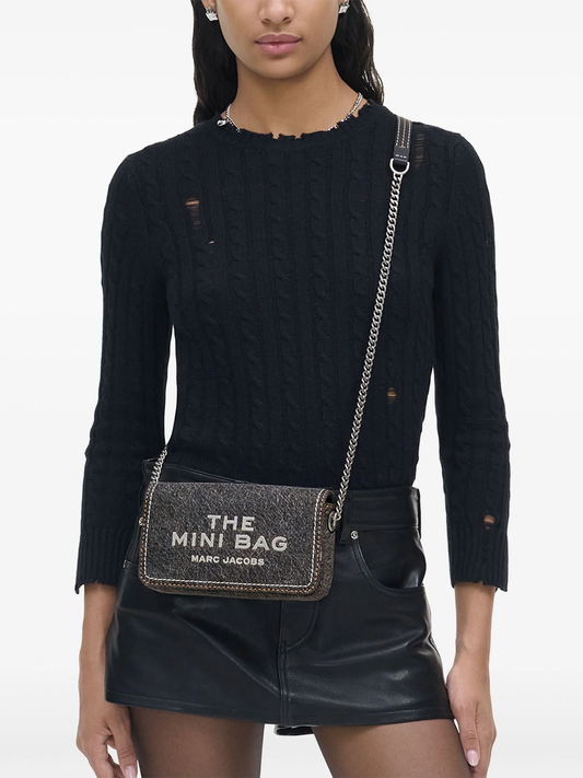 The Denim Mini Chain bag