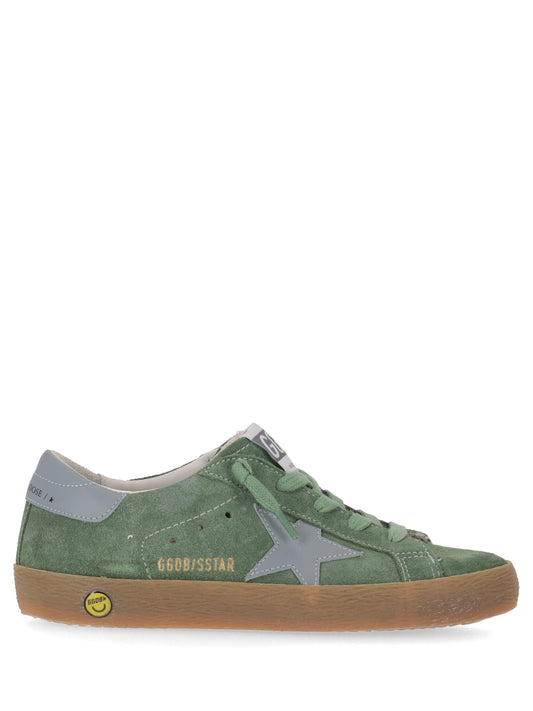SUPER STAR SUEDE UPPER LEATHER STAR AND HEEL