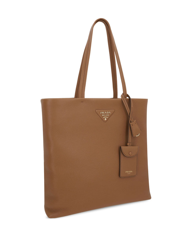 triangle logo tote bag