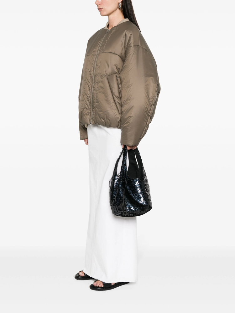mini Sequin shopper bag