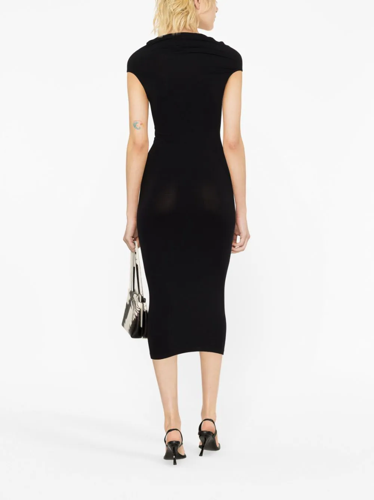 Fatal cut-out midi dress