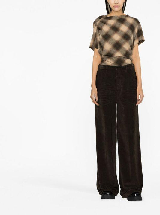 DSQUARED2 wide-leg corduroy trousers