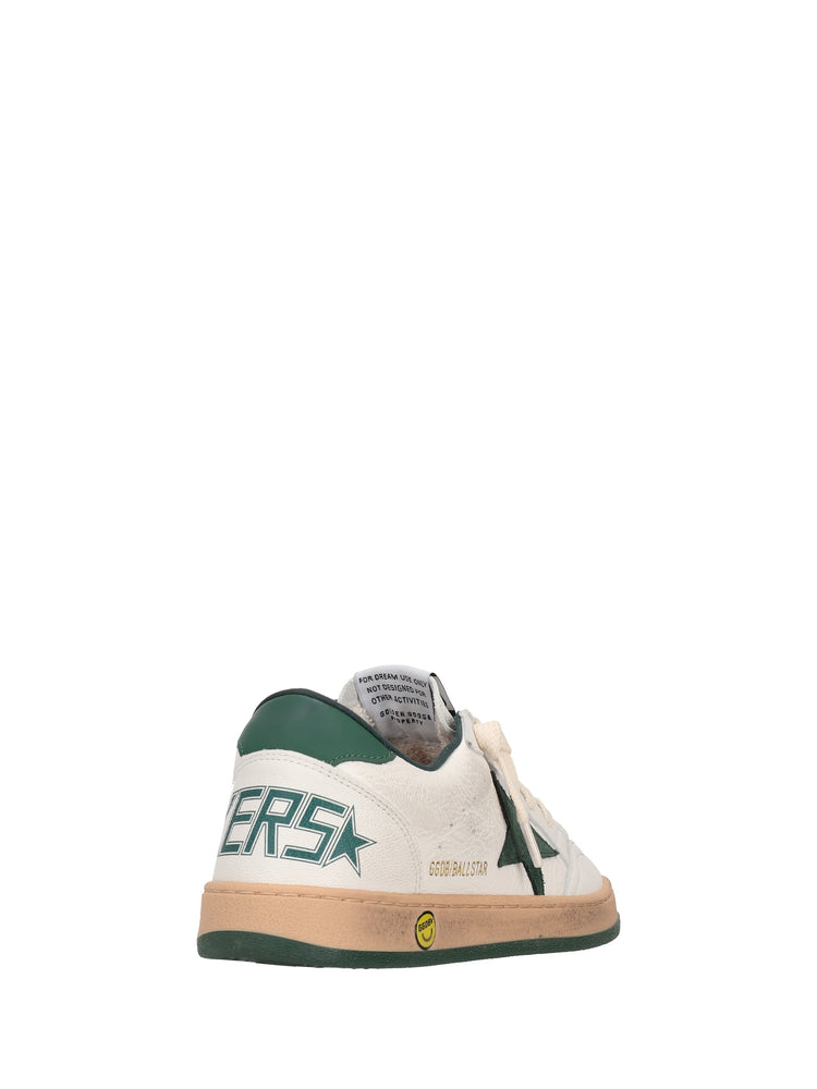 BALLSTAR NAPPA UPPER SUEDE STAR MATT LEATHER HEEL