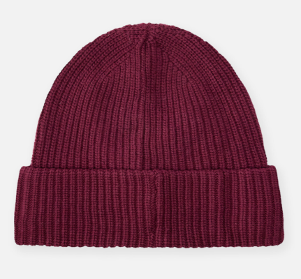 BOSNIA BEANIE HALF ENGLISH RIB