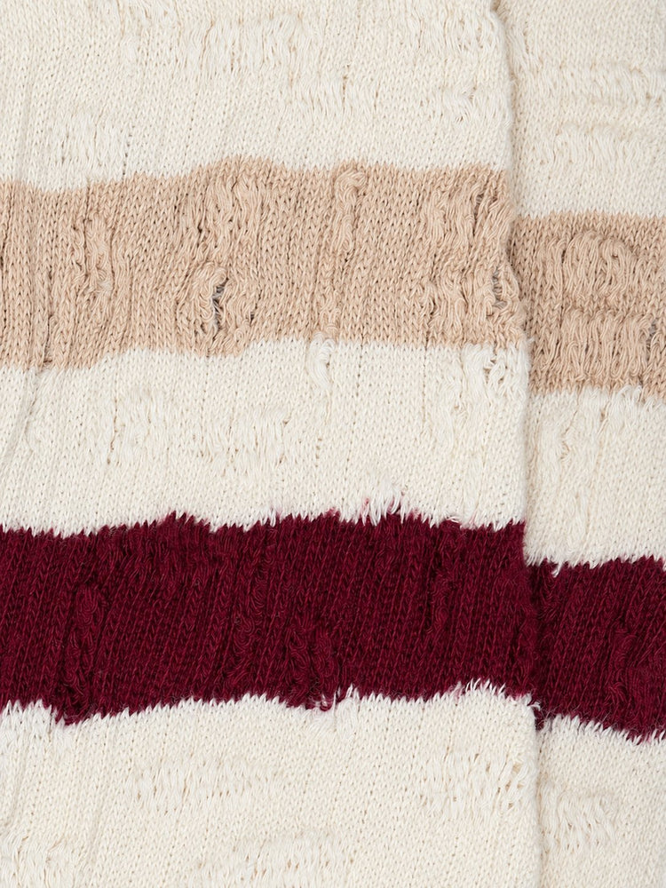 SOCKS HIGH RIB/STRIPES/RIPPED