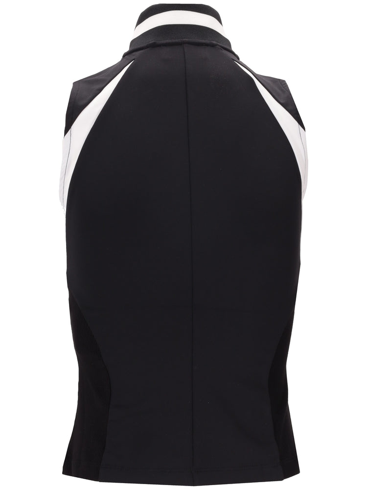 TECH JER SERENA S/L TOP BLACK - WHITE