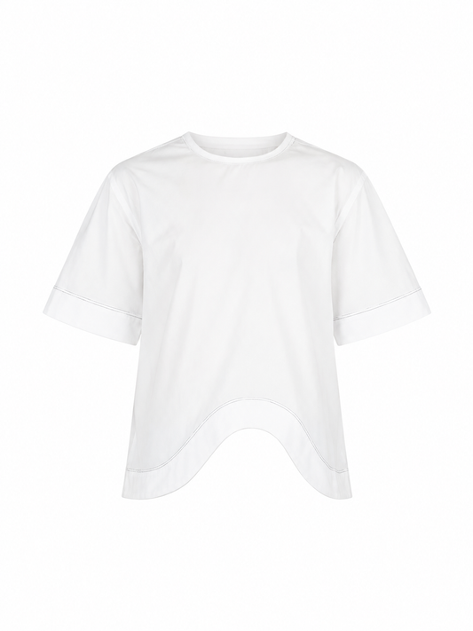 ONDA TEE -COTTON POPLIN