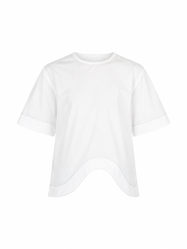 ONDA TEE -COTTON POPLIN
