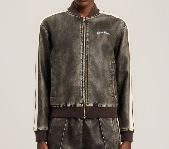 CLASSIC LOGO LEA TRACK BOMBER