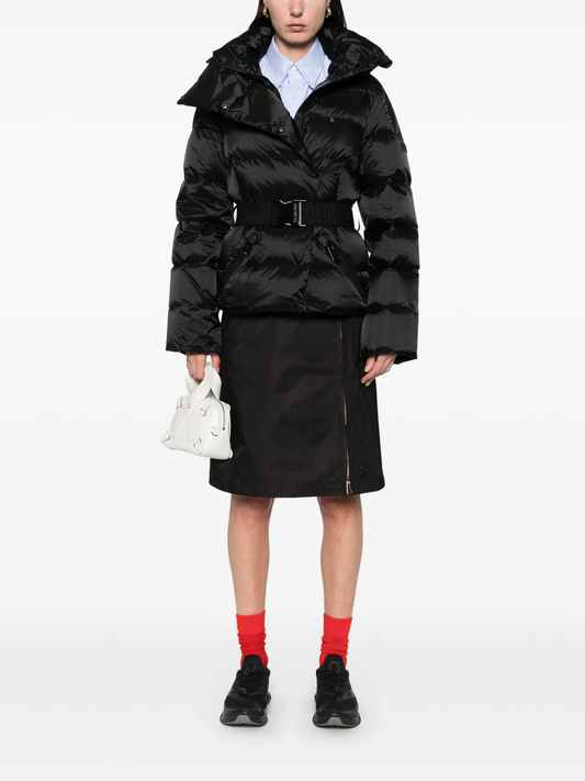 A-line midi skirt
