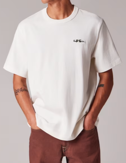 MENS SS TSHIRT PS EMB