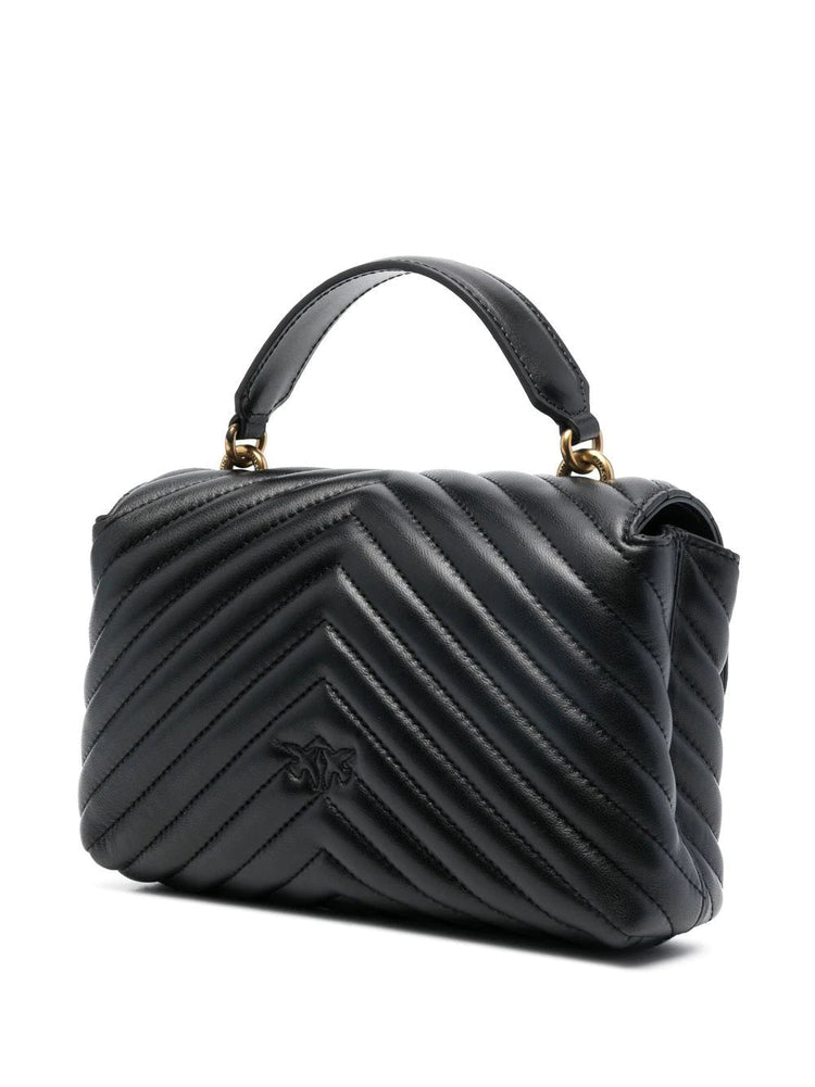 Love Lady Puff mini quilted top-handle bag