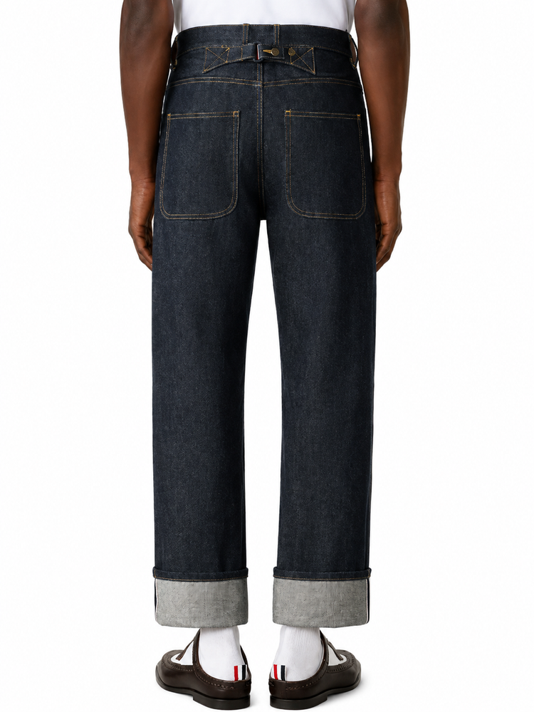 DENIM 5 POCKETS TROUSER IN JAPANESE SELVEDGE DENIM