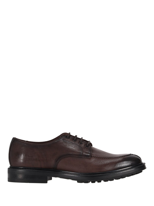 MENS SHOE LARK CHOCOLATE DIP DYE