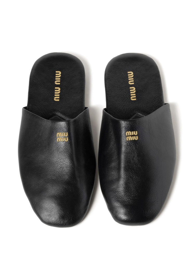 leather slippers