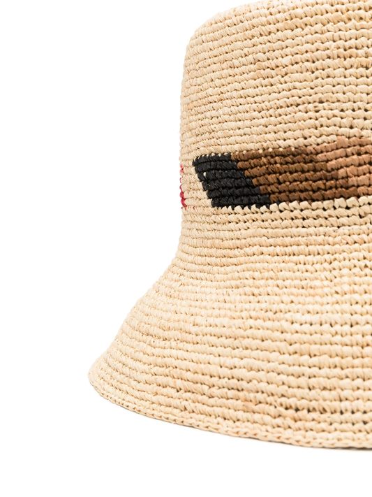 artist-stripe sun hat