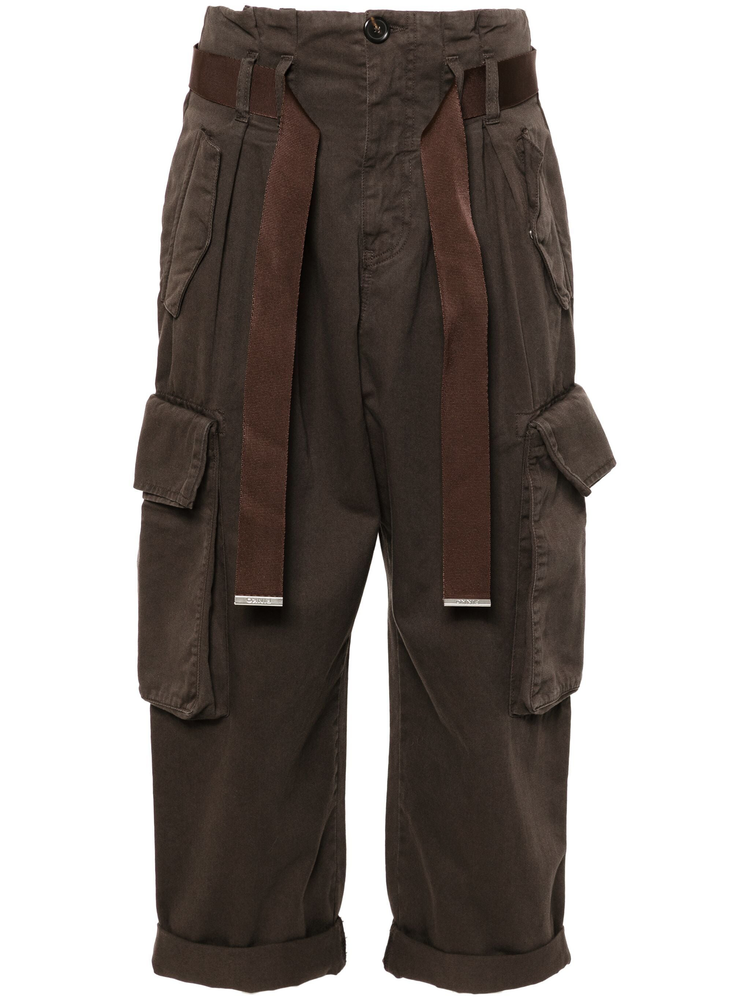 Ronfare cotton cargo pants