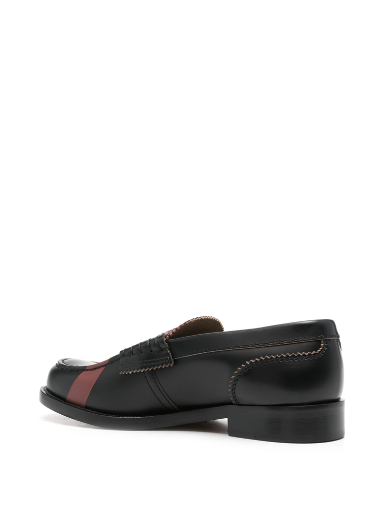 leather loafers