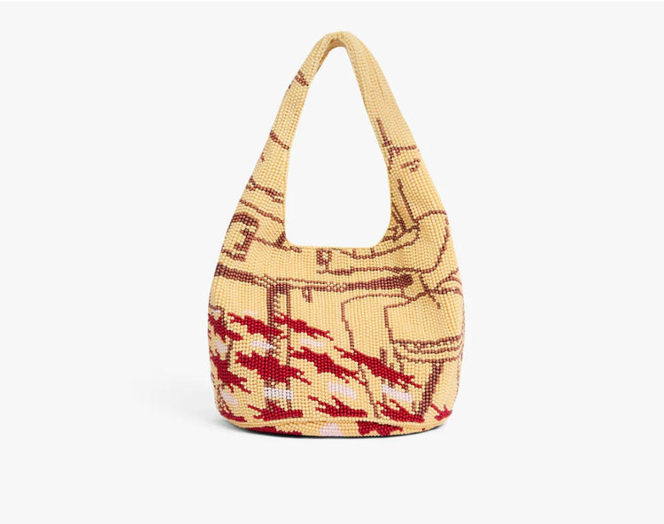 MINI BEADED SHOPPER