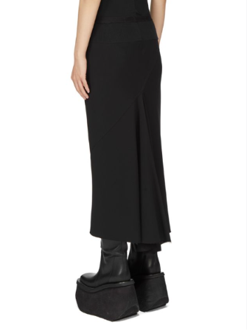 A LINE BIAS SKIRT