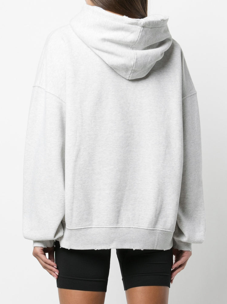 Harvey combed-cotton hoodie