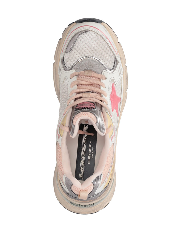 LIGHTSTAR MESH AND LEATHER UPPER POLISHED BIO BASED TOE AND SPUR TPU STAR