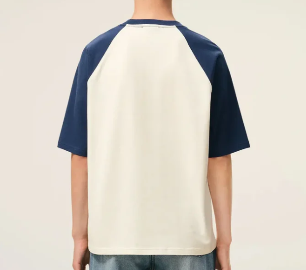 TEESHIRT MANCHES COURTES BOXY FIT AVEC PATCH AMI DE COEUR EN CROCHET