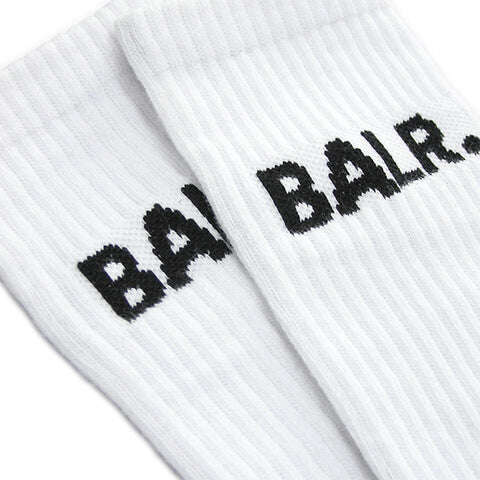 BALR. SOCKS WHITE