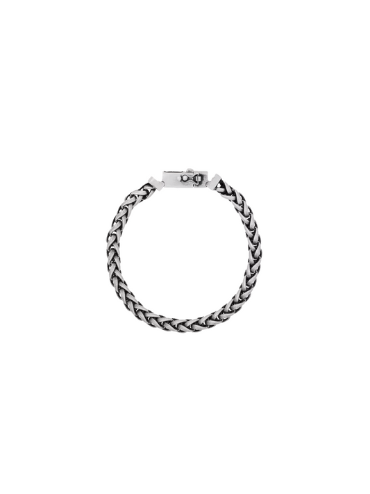 square chevron chain bracelet