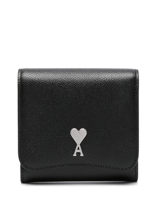 Paris Paris compact leather wallet