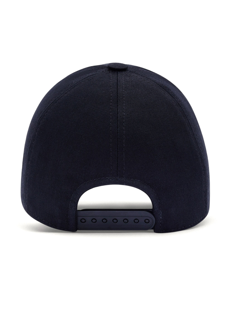 logo-embroidered cotton baseball cap