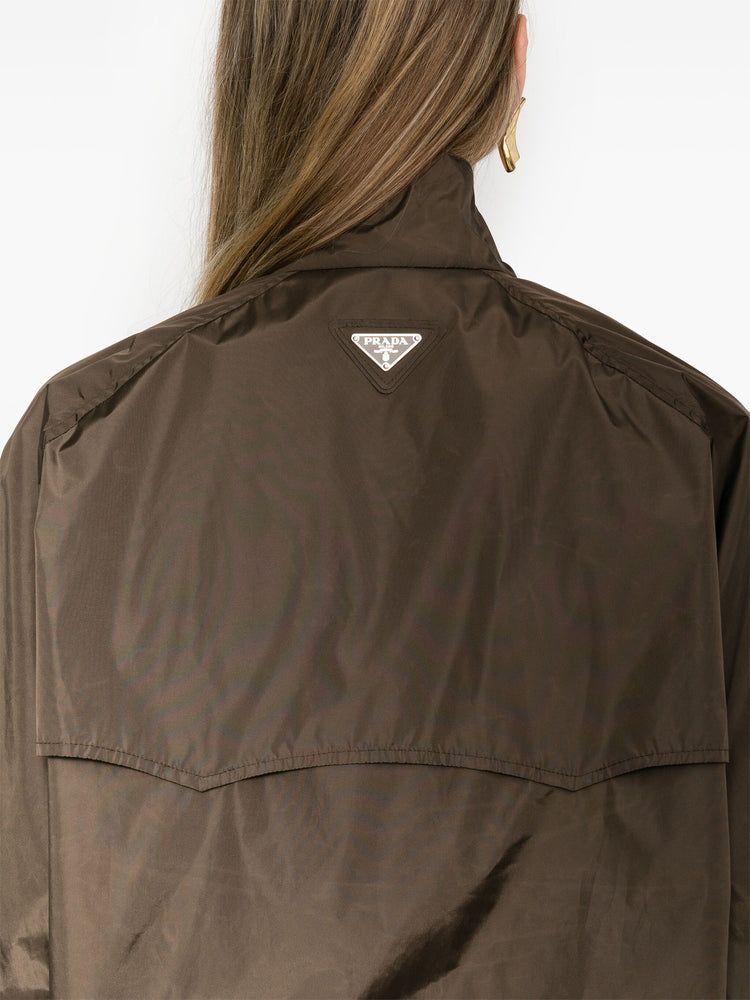 enamel triangle logo lightweight jacket