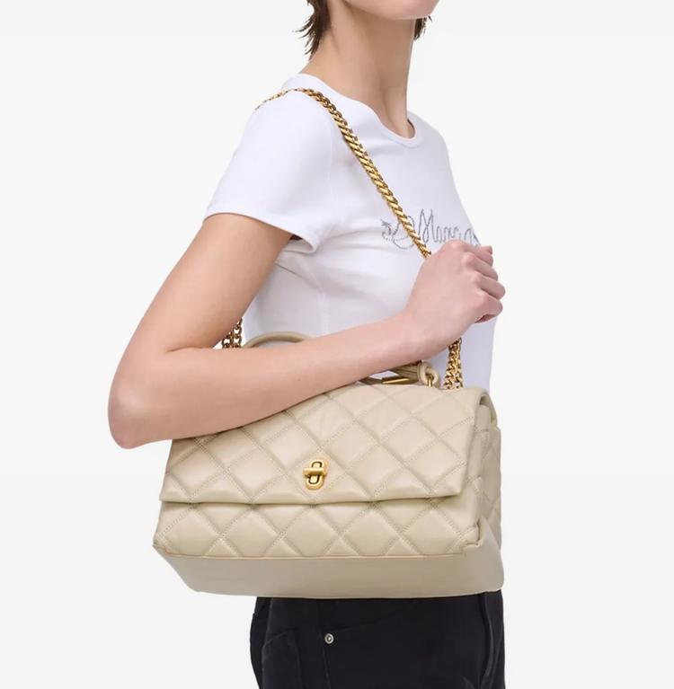 QUILTED LEATHER DUAL BAG